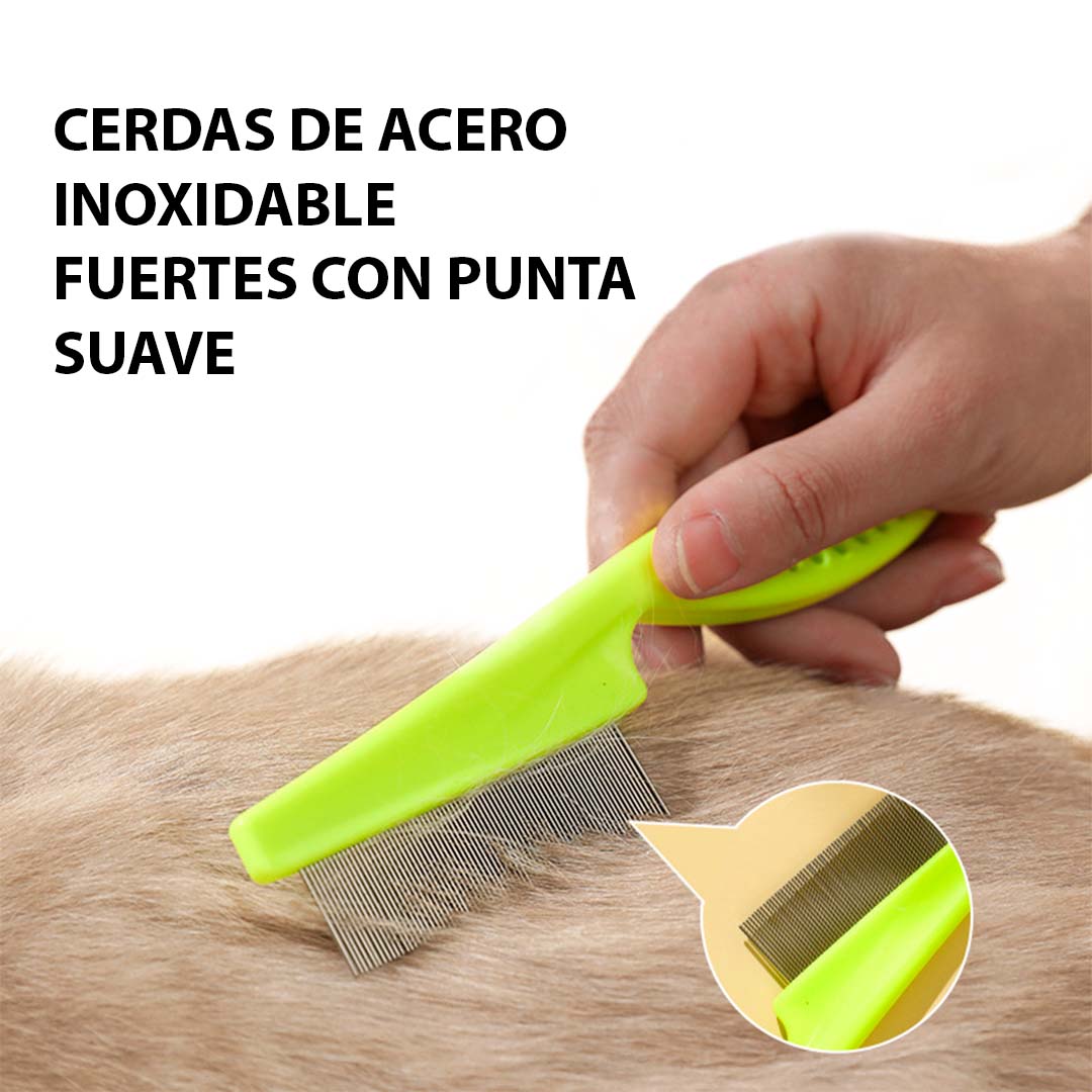 kit x2 peine antipulgas
