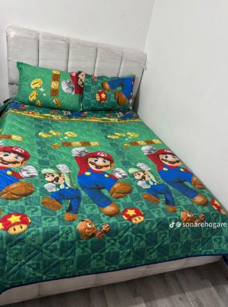 Colcha Española Disney Infantil Doble