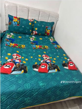 Colcha Española Disney Infantil Doble